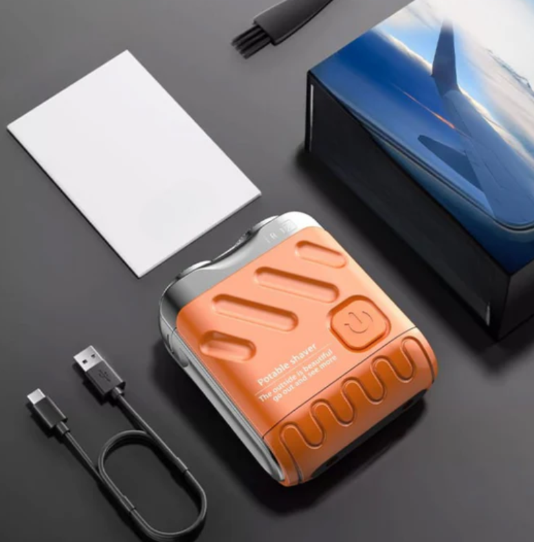 Afeitadora eléctrica portátil