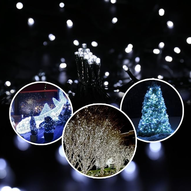 Luces multicolores - Energía solar